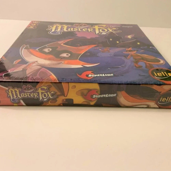 2015 Iello Master Fox Game Superlude Fun Family Board Card Game New Sealed - Picture 6 of 8